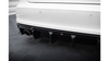 Diffuser Audi A3 S-Line 8V Rear Valance Version with a single exhaust tip