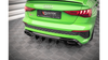 Diffuser Audi RS3 8Y Rear Valance Gloss Black
