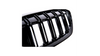 Grill BMW 3 G20 G21 podwójne żeberka Gloss Black