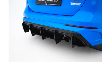 Diffuser Ford Focus RS Mk3 Rear Street Pro v.2 Wersja USA Black-Red