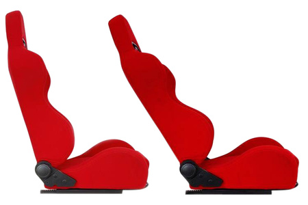Racing seat DRAGO Velvet Red