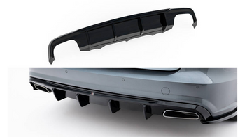 Dokładka Audi A6 C7 S-line S6 C7 Facelift Zderzak Tył v.2