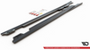 Diffuser Porsche Panamera Turbo 970 Facelift Side Skirts v.1 Gloss Black