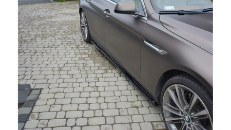 Dokładka BMW 6 F06 Progi Gloss Black