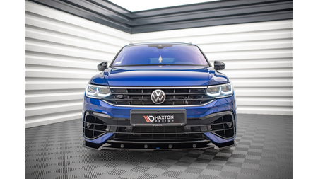 Splitter Volkswagen Tiguan II Facelift R Front v.2 Gloss Black