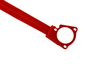 Front upper strut bar BMW 3 E46 Coupe Compact RS Red