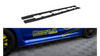 Diffuser Subaru WRX STI Side Skirts Street Pro Black-Red