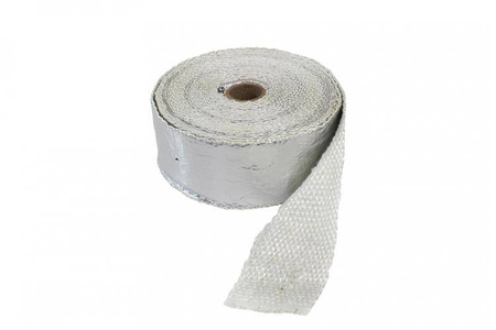 TurboWorks Exhaust heat wrap 50mm x 1mm 10m Aluminium