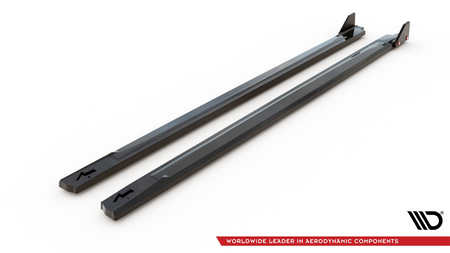 Dokładka Hyundai Kona N Mk1 Flaps Progi v.1 Gloss Black