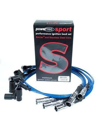 PowerTEC Ignition Leads MERCEDES-BENZ 190E E G S SL 300 85-94 BLUE
