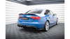 Diffuser Audi A4 S-Line B8 Rear Valance Version with a double exhaust tip on one side