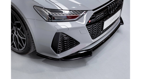 Splitter Audi RS6 RS7 C8 Front v.1 Gloss Black