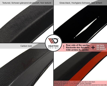 Spoiler Dachowy Fiat Punto Evo Abarth - Gloss Black