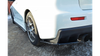 Splitter Mitsubishi Lancer Evo X Rear Side (without diffuser) Gloss Black