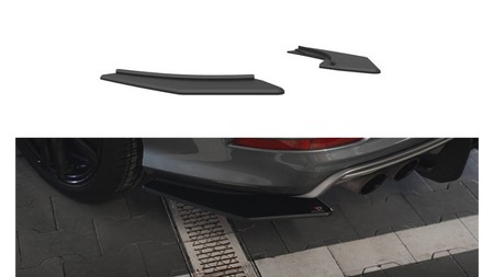 Splitter Audi S3 8V Rear Side Street Pro Black