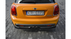 Splitter Mini COOPER S III 3-DOOR (F56) Tył Środkowy Gloss Black