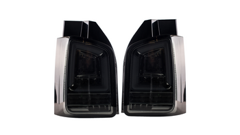 Lampy Volkswagen Transporter T5 Tył Dynamic LED Smoke