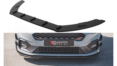 Splitter Ford Fiesta VIII ST ST-Line Front Racing Durability Black-Red