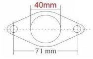 TurboWorks Wastegate gasket 40MM