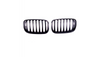 Grill BMW X6 E71 E72 X5 E70 Single Line Matt Black