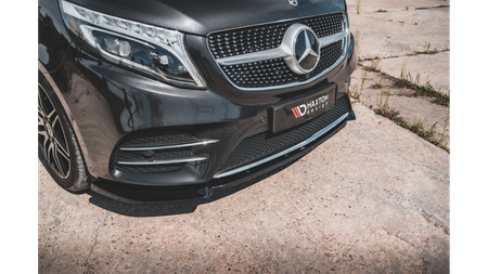 Splitter Mercedes-Benz V W447 Facelift przód v.3 Gloss Black