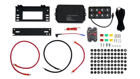 Set of 8 switches with circuit controller