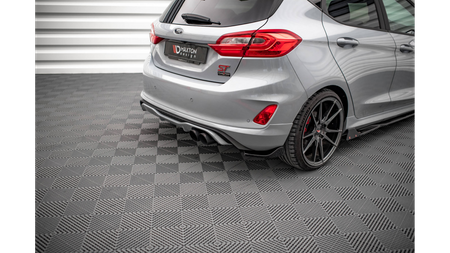 Splitter Ford Fiesta VIII ST Tył Boczne v.1 Gloss Black