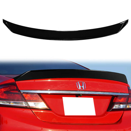 Spoiler Honda Civic IX FB Gloss Black ABS