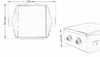 TurboWorks Water Intercooler 250x280x120 3" 2x0st
