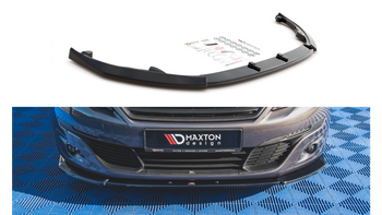 Splitter Peugeot 308 II Facelift Front v.2 Gloss Black