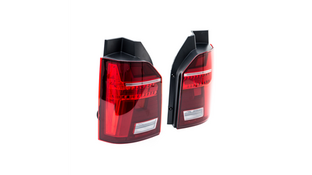 Lights Volkswagen Transporter T6 Rear LED Red-Clear