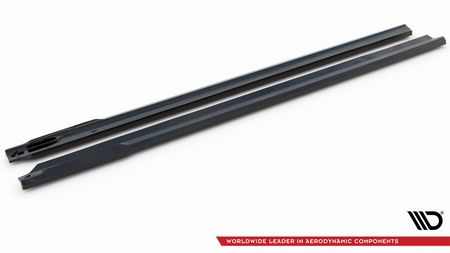 Diffuser BMW 7 G70 M-Pack Side Skirts Gloss Black