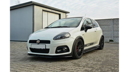 Splitter Fiat Grande Punto Abarth przód v.2 Gloss Black