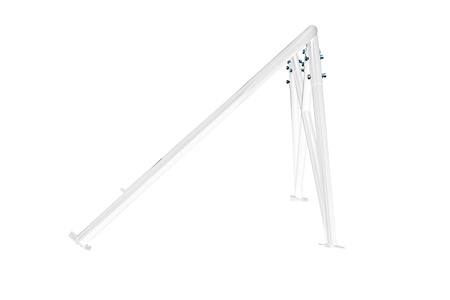 Rollbar skręcana pół klatka VW Golf 5,6 White