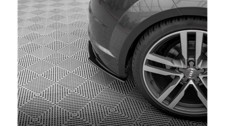 Splitter Audi TT 8S S-Line Tył Boczne Street Pro Black