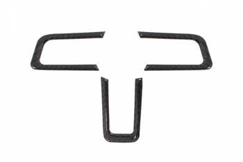 Okleina carbonowa elementów kierownicy mutlifunkcji Ford Mustang 15-17