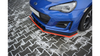 Splitter Subaru BRZ Facelift przód v.4 Gloss Black + Red