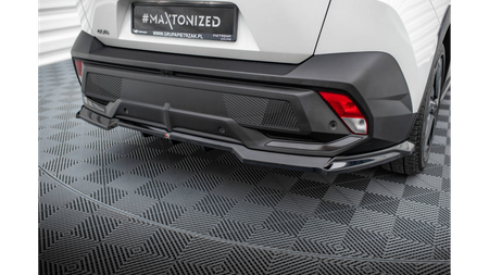 Splitter Peugeot 408 I Tył Środkowy z Dyfuzorem