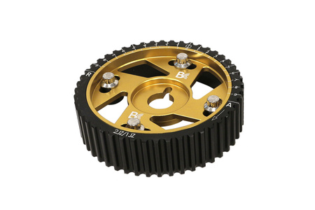 Brian Crower Adjustable Cam Gears - Gold Anodize (Toyota 2JZgte/2JZGE Vvti) - 1 Only BC8830-1