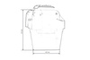 12V Battery Box Soft 350x180x210