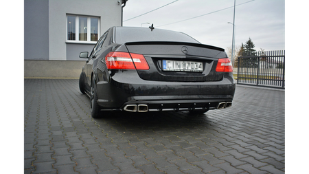 Dokładka Mercedes-Benz E63 AMG W212 Zderzak Tył Gloss Black