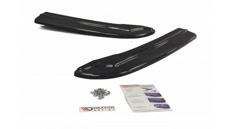 Splitter Mercedes-Benz C W204 S204 Rear Side Gloss Black