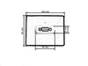 Touch switch panel VGA 1x15PIN 12 / 24V
