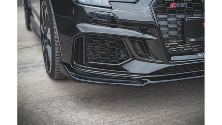 Splitter Audi RS3 8V Facelift Sportback Front v.3 Gloss Black