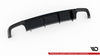 Diffuser Audi A6 C7 Facelift S-Line Rear Valance Gloss Black