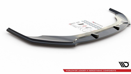 Splitter Audi A7 C8 S-Line przód v.2 Gloss Black