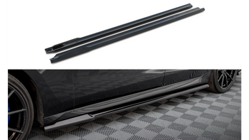 Diffuser BMW 7 G70 M-Pack Side Skirts Gloss Black