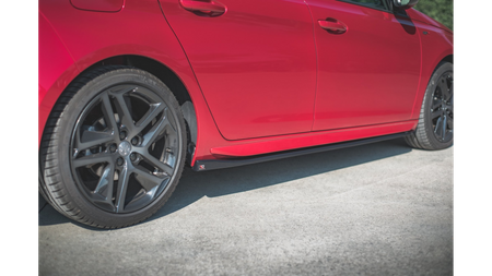 Diffuser Peugeot 308 GT II Facelift Side Skirts Gloss Black