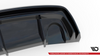 Diffuser Alfa Romeo Giulietta Facelift Rear Valance Exhaust on one side version Gloss Black