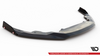 Splitter Audi R8 4S Facelift Front v.3 + flaps Gloss Black
